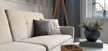 Kawalerka z wydzieloną przestrzenią sypialnianą