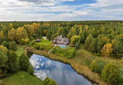 9 hektarów absolutnej prywatności / leśna rezydencja nad wodą