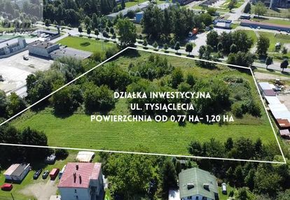 Działka inwestycyjna przy ulicy tysiąclecia!!