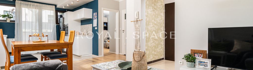 Dwupoziomowy apartament z balkonem na dębnikach!