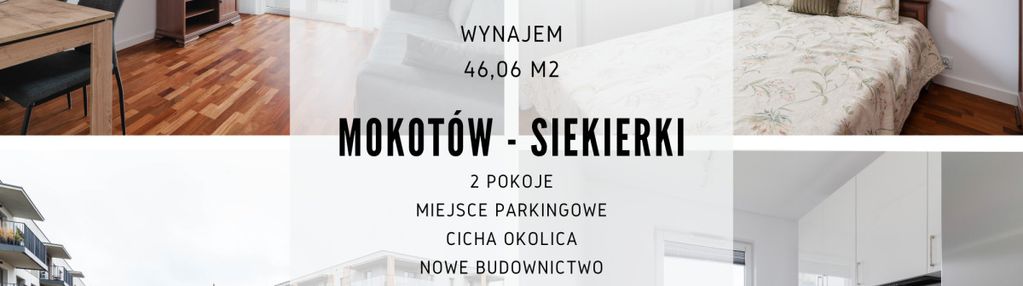 Przytulne, dwupokojowe mieszkanie na mokotowie