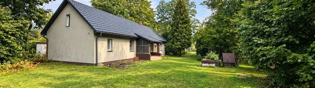 Dom wolnostojący 60 m² na dużej działce 3060 m² –