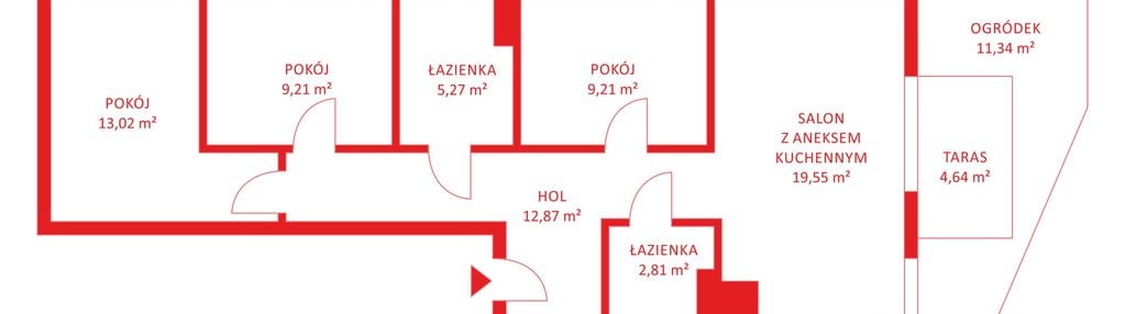 Dla rodziny/4 pokoje/ogródek 11m2/warszawa