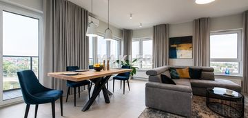 River towers | 69 m² | 12. piętro | widok na rzekę