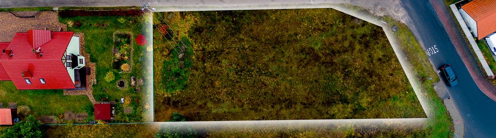 Działka budowlana 1364 m² – zielonagóra