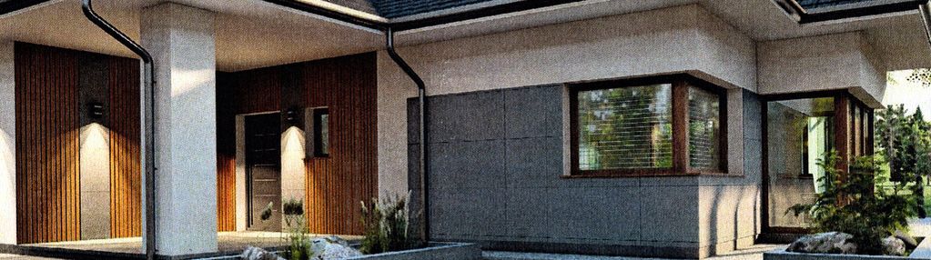 Willa parterowa - stan surowy zamknięty