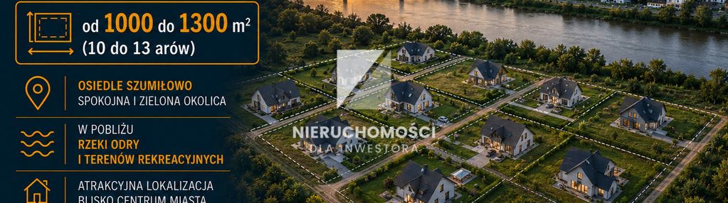 Kostrzyn, os. szumiłowo działki budowlane 10–13 ar