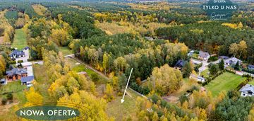 Urokliwa działka przy lesie ( doprowadzony prąd )