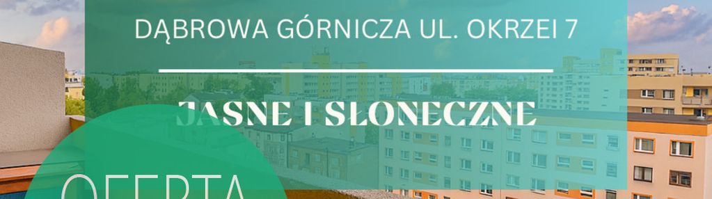Dąbrowa górnicza okrzei 7 49m2 2 pokoje