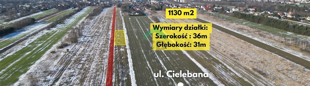 Działka w kłobucku ul. cielebana