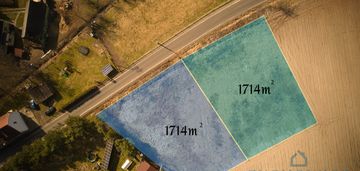 Tu możesz zbudować swój dom– działka ponad 1700 m²