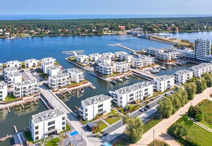 Apartament z ogrodem, prywatna przystań jachtowa