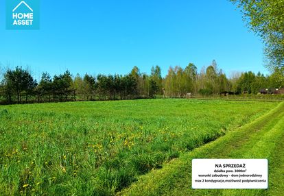 Działka z potencjałem! /pod dom/rekreację/eskapady