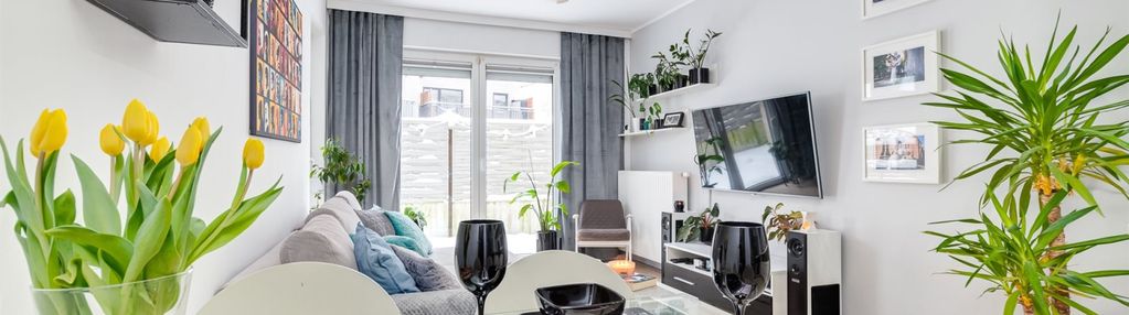 Mieszkanie z ogródkiem tęczowy las