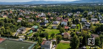 Płaska,prostokątna działka budowlana w wilkowicach