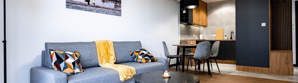 Klimatyzowany apartament z tarasem, park moniuszki