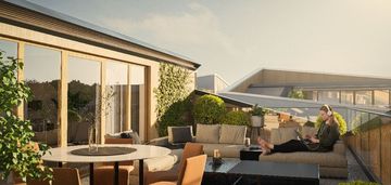 Dwupoziomowy apartament premium z tarasem, wilanów