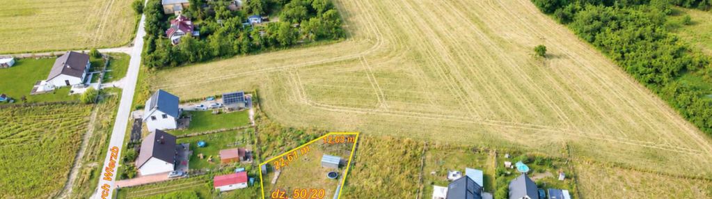 Gorzkie pole  działka 1046m²  pozwolenie na budowę