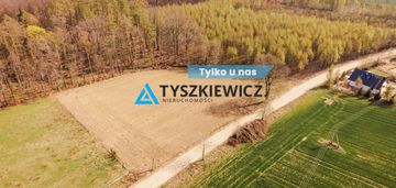 Duża działka niedaleko krokowej.