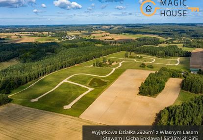 Szczodrowo – działka budowlana przy lesie i stawie