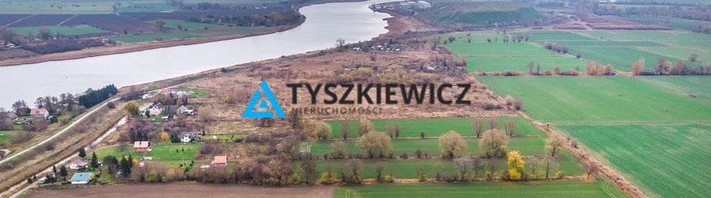 Działka budowlana wiślinka 1384m2, 300m od wisły