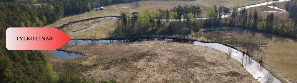 Działka 1,140 ha przy lesie nad rzeką wdą-smolniki