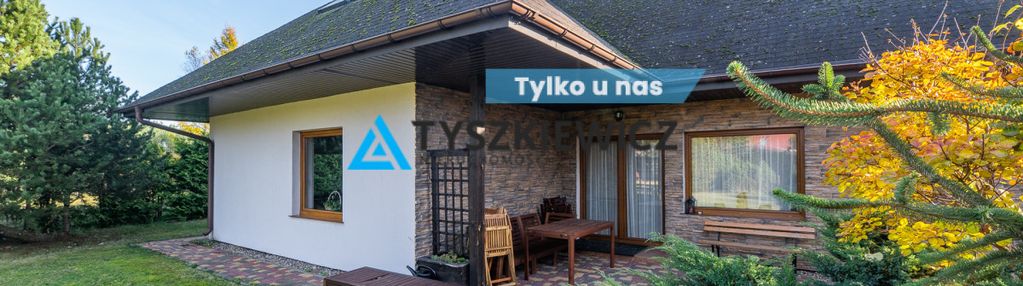 Piękny dom z ogrodem nad rzeką- czarna woda