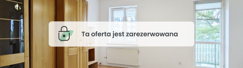 Ul. wolności, 44m²: 2 pokoje + kuchnia + balkon