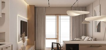 Dwustronny układ i widok na zieleń | most północny