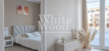 2 pokoje z ogrodem w idealnym stanie