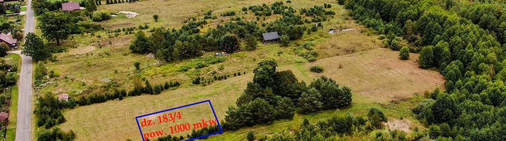 Działka budowlana nad jeziorem k/augustowa