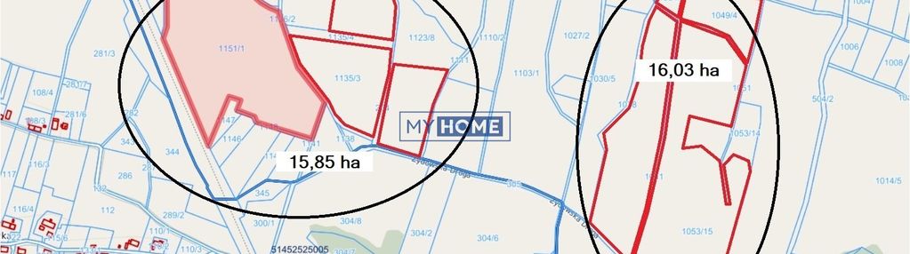 4,5 zł/m2 możliwość kupna ok 32 ha