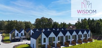 Dom w standardzie dewelop. (parter+piętro) ogródek