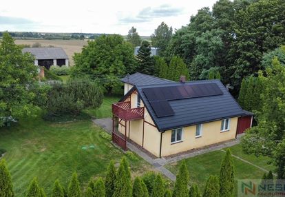 Wiśniew-kolonia dom drewniany z działka 4780m2