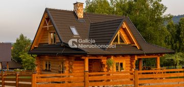 Zapraszam w bieszczady - dom z bala - działka 10ar