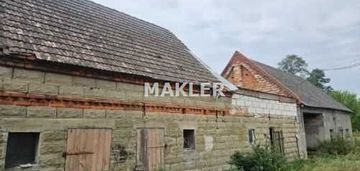 Działka z budynkiem gospodarczym-nowe smolno