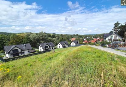 Działka ze wspaniałym widokiem panoramicznym, las, gotowy projekt domu