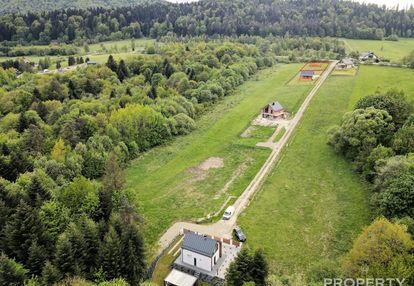 Ropa klimkówka jezioro działka 1000m2 widokowa