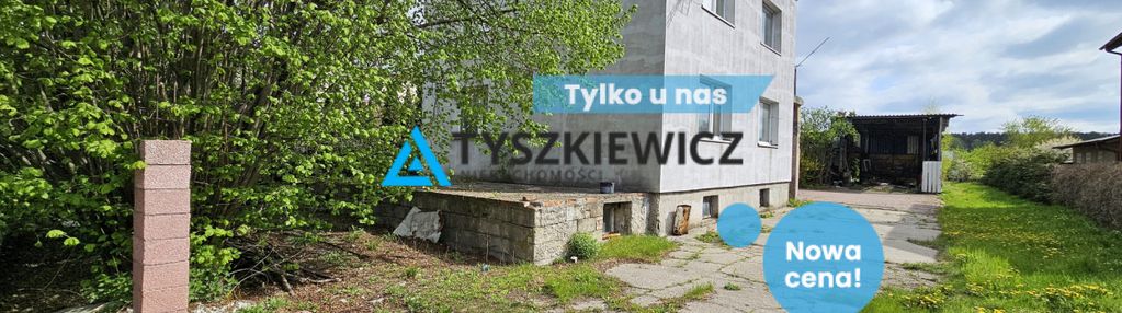 Dom mieszkalny z budynkami pod usługi.