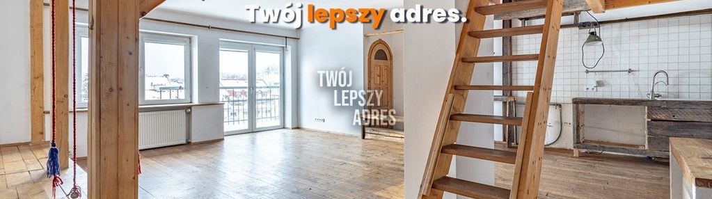 3-pokojowe mieszkanie z antersolą i balkonem