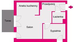 Gotowe mieszkanie w st deweloperskim loft krasne