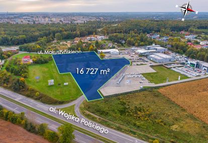 Działka usługowa przy dk1 makuszyńskiego