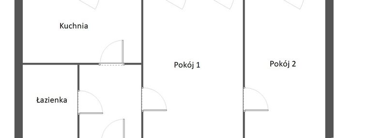 2 pokoje w dobrej cenie, niebuszewo
