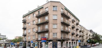 3 p. z balkonem - stary mokotów - kamienica