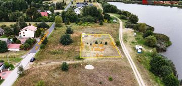 Działka nad wodą - nekielka - 1349 m² - mpzp