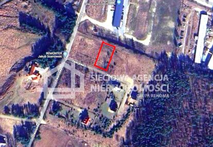Niestępowo ul. akacjowa działka na sprzedaż.
