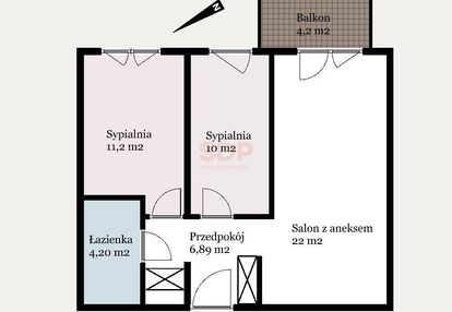 Widok na zieleń | balkon | nowe budownictwo