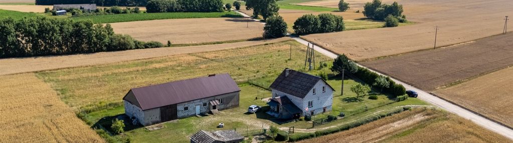 Dom z dużą działką. piękna wieś, pola, lasy.