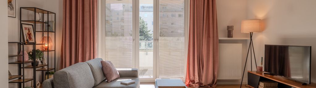 Marina mokotów 2 pokoje 3 strony świata garderoba