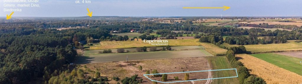 Działka w malowniczej okolicy z warunkami zabudowy